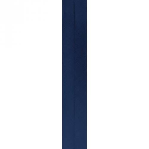 Bobine de biais 30mm 5m bleu foncé