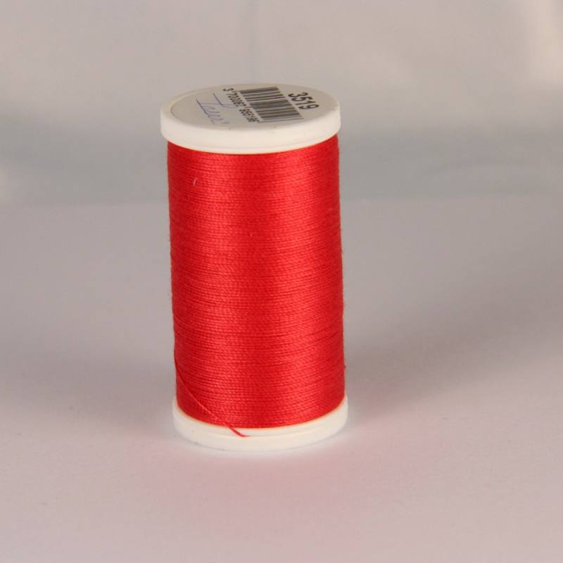 Fil coton laser rose rouge 3519
