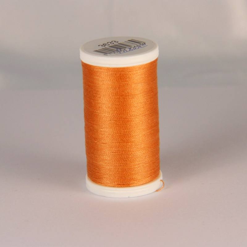 Fil coton laser orange clair 3633