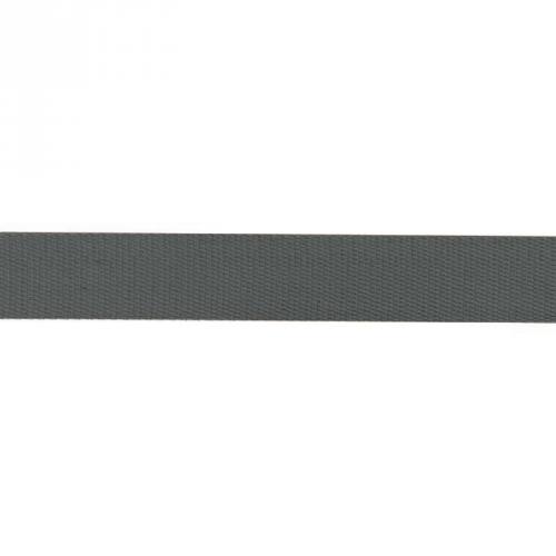 Sangle coton 30mm gris foncé