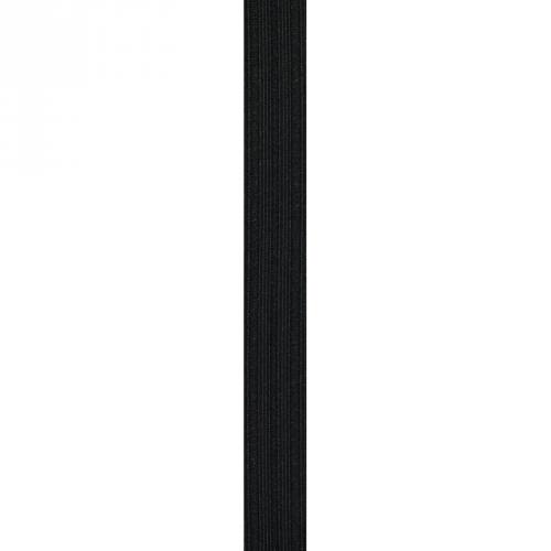 Elastique noir gaufré 20 mm