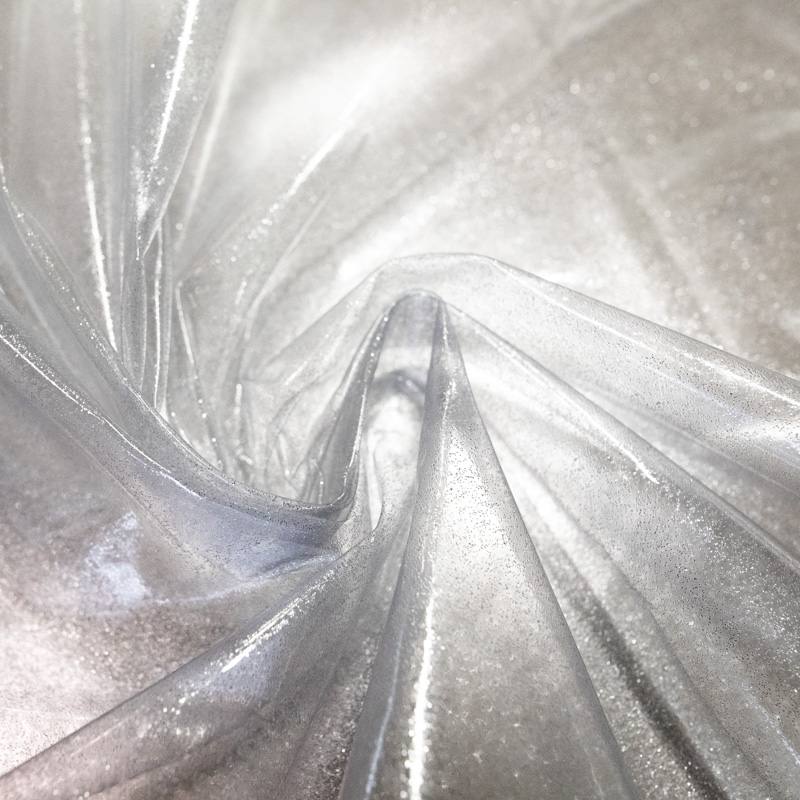 Cristal paillette transparent pour nappes 22/100 ème