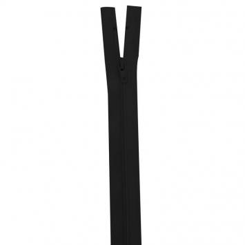 Fermeture en nylon noire 25 cm séparable col 580