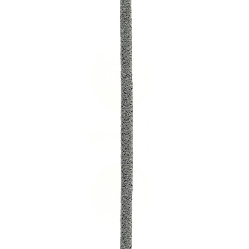 Cordon simple gris foncé 5mm
