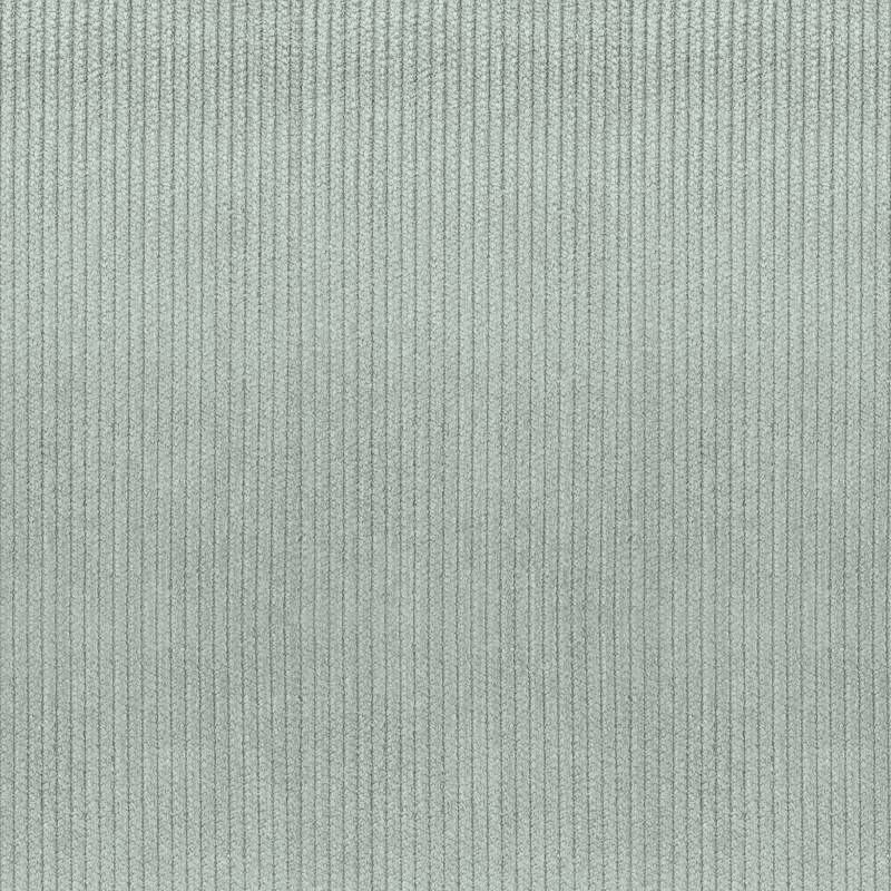 Velours côtelé d'ameublement gris ciment