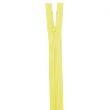 Fermeture jaune pastel 30 cm non séparable col 503