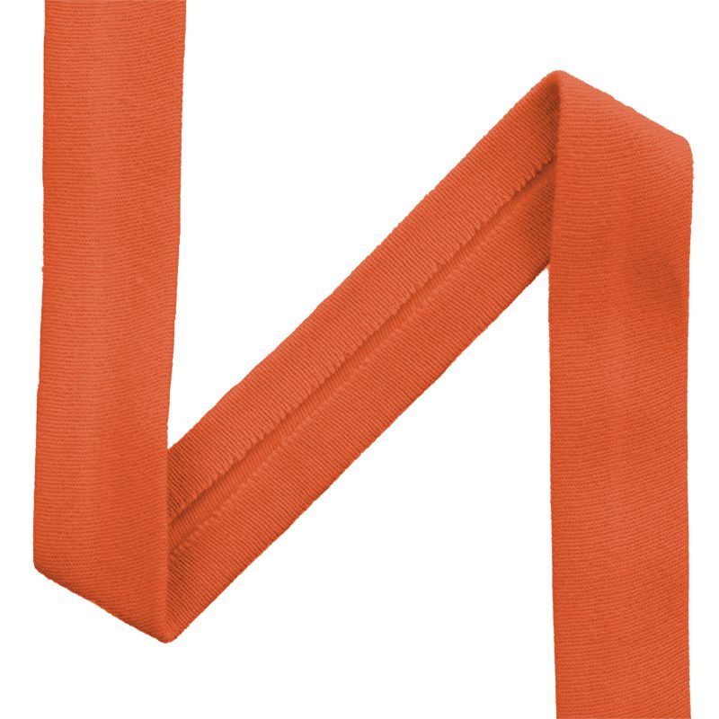 Biais jersey orange 20mm