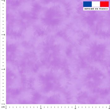 Tie and dye effet aquarelle - Fond violet