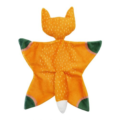 Kit doudou à coudre motif renard de la forêt