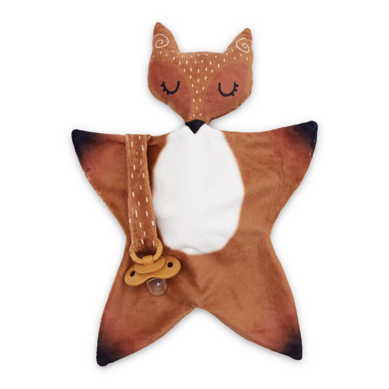 Kit doudou à coudre motif renard des bois