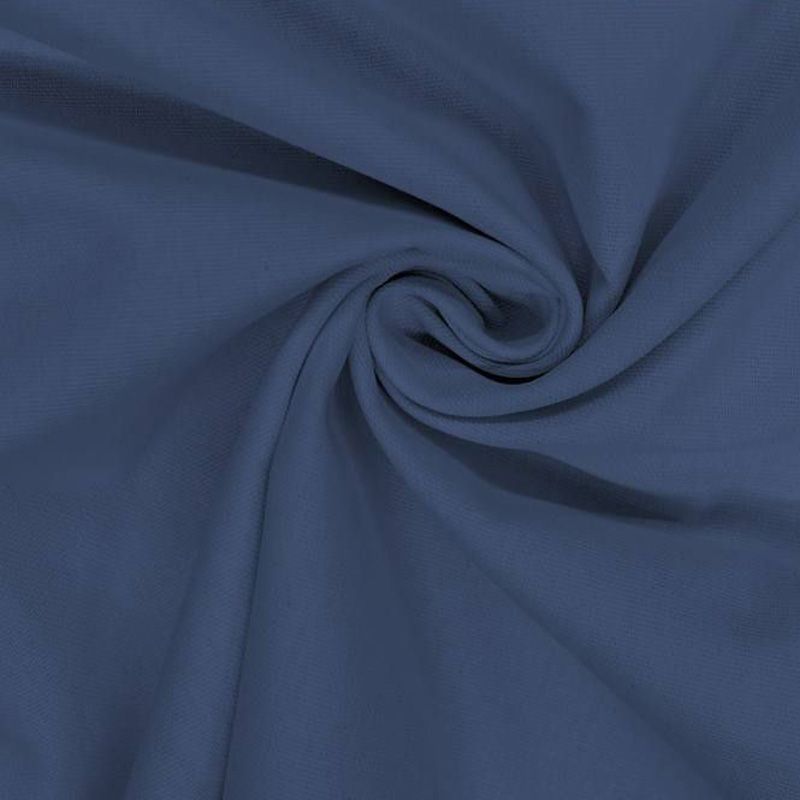 Toile coton bleue oeko-tex grande largeur 