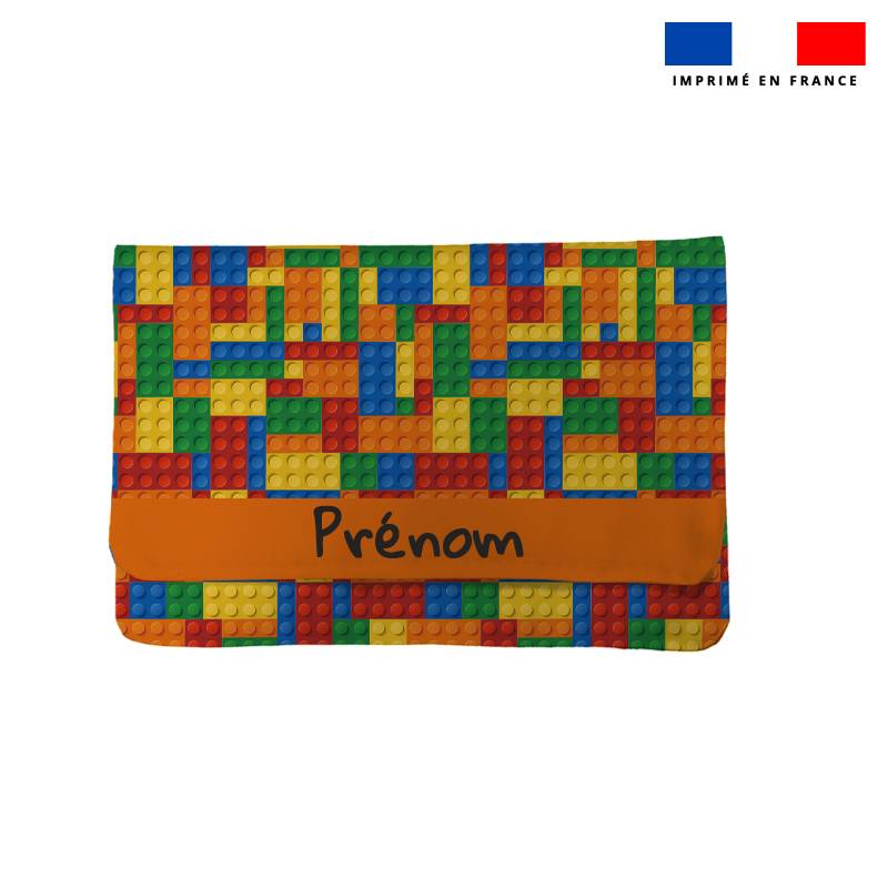 Kit pochette ardoise personnalisée - Briques multicolores