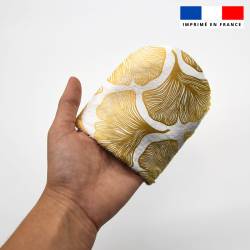 Kit mini-gants nettoyants motif art déco gold