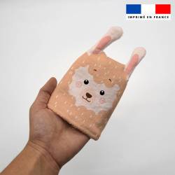 Kit mini-gants nettoyants motif animaux du zoo