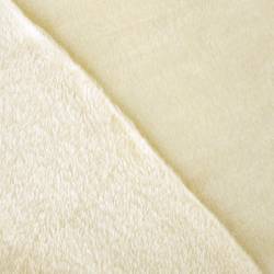 Tissu microfibre pour lingette lavable crème