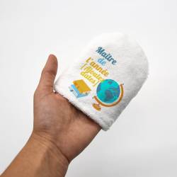 Kit mini-gants personnalisé - Feuilles tropicales maître