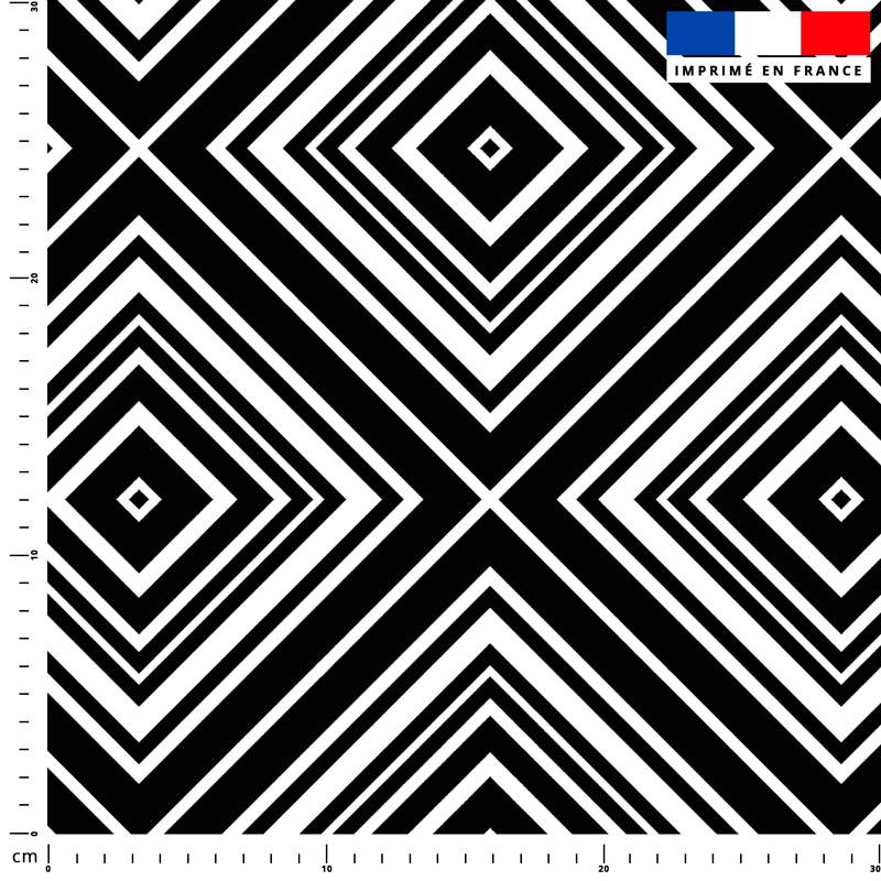 Graphique noir Diane - Fond blanc - Création Pierre-Alexandre PAUGAM