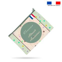 Kit pochette motif astro verseau - Création Lili Bambou Design