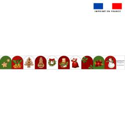 Kit mini-gants nettoyants motif noel rouge et vert