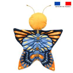 Kit doudou à coudre motif papillon
