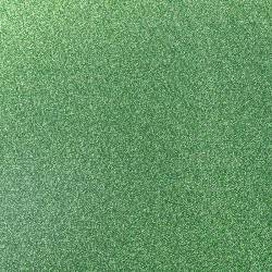 Tissu pailleté stretch vert