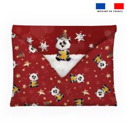 Kit décoration de Noel motif panda de Noël - Création Stillistic