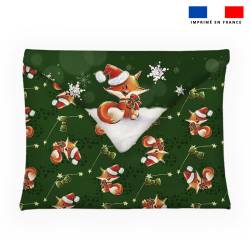 Kit décoration de Noel motif renard de Noël - Création Stillistic