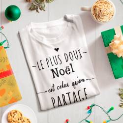 Planche DTF de transfert textile motif citations de Noël