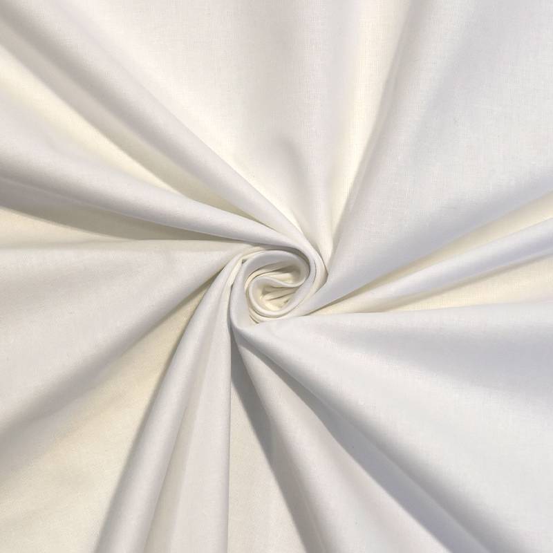 Tissu coton grande largeur blanc