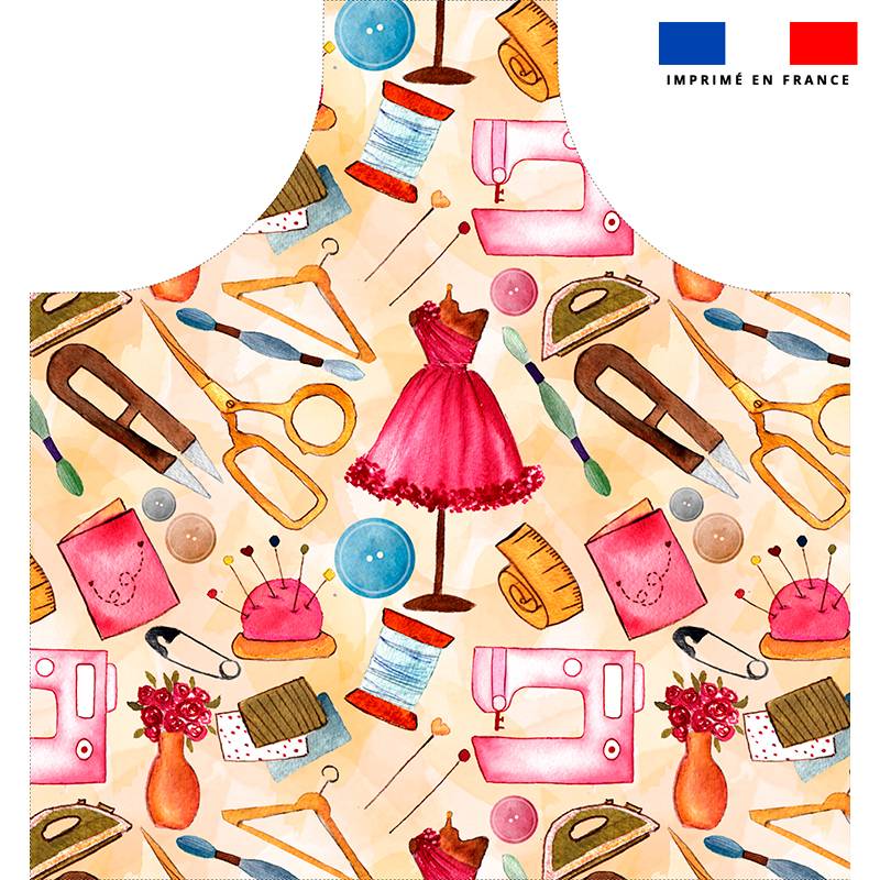 Tuto Couture : Coudre un Tablier de Cuisine - Tissus Price