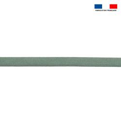 Sangle polyester aspect coton 23mm vert céladon