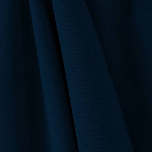 coupon - Coupon 50cm - Tissu occultant grande largeur bleu foncé thermique et phonique