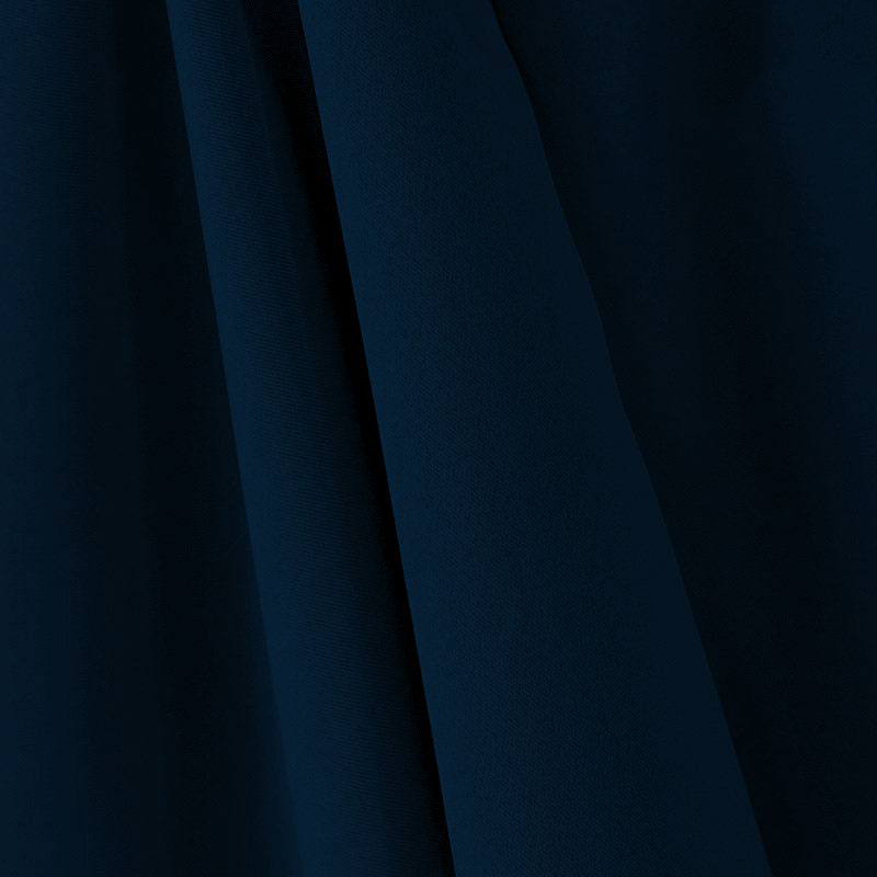 coupon - Coupon 50cm - Tissu occultant grande largeur bleu foncé thermique et phonique