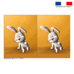 Coupon pour tote-bag motif lapin - Création Stillistic