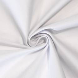 Tissu ignifugé blanc uni