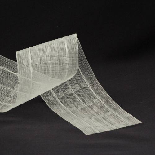 Ruban Fronceur transparent - 75mm