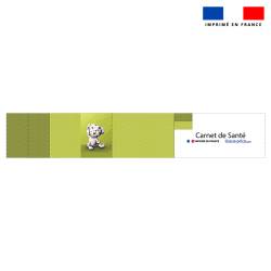 Patron imprimé pour protège carnet de santé motif bébé dalmatien - Création Stillistic