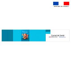 Patron protège carnet de santé personnalisé - Écureuil - Création Stillistic