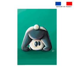 Coupon couverture imprimé panda - Création Stillistic