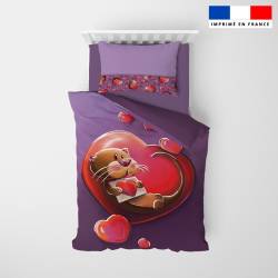 Coupon pour couette imprimé...