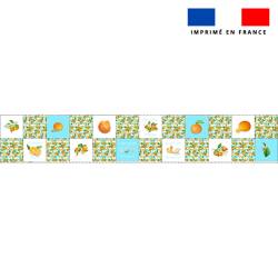 Coupon lingettes lavables motif nounou et fleurs d'oranger