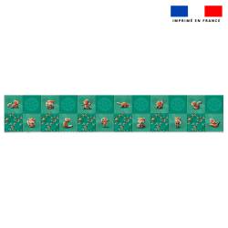 Coupon lingettes lavables motif yoga - Création Stillistic