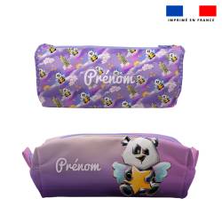 Kit trousses scolaires personnalisées - Panda ange - Création Stillistic