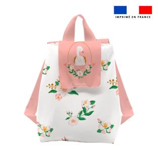 Kit sac à dos enfant personnalisé - Cygne