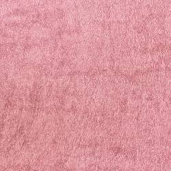 Tissu éponge rose fane