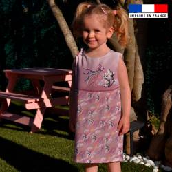 Patron robe enfant motif...