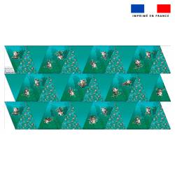 Coupon pour fanions motif singe - Création Stillistic