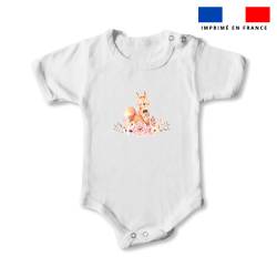 Body enfant 3 mois motif friends of forest