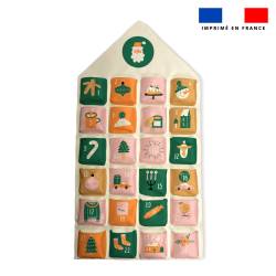 Coupon pour Calendrier de l'avent motif ambiance Noel