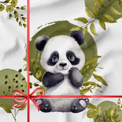 Pack Naissance Personnalisé - Panda Aquarelle